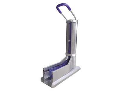 Dispensador/Recubridor de zapatos vertical