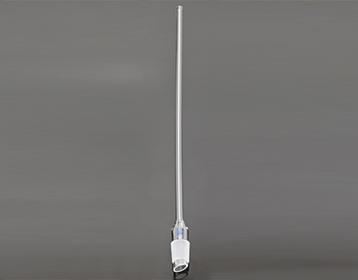 Refrigerante recto de aire hembra 24/29 macho 24/29 longitud 250 mm
