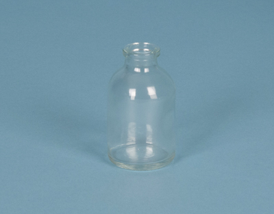 Injection vial 30 mL, transparent
