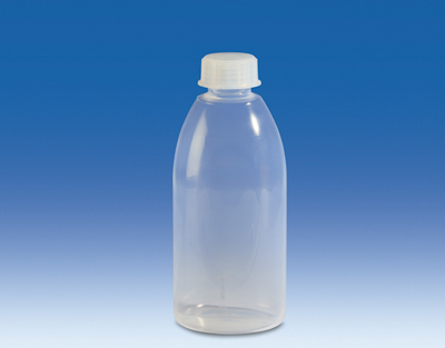 Wide-mouth bottle, PFA, with screw cap, PFA, 2000 ml