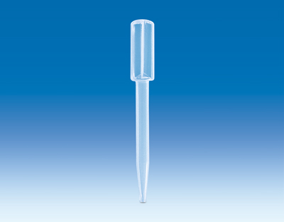 Dropping pipettes, PE-LD, with integrated pipetting bulb, volume 1.8 ml