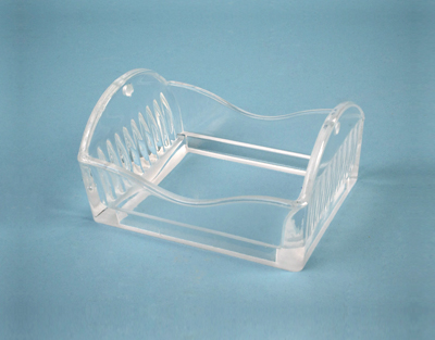Staining tray for 10 microscope slides