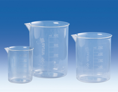 Bécher Vit-Lab PMP grad. masse 100 ML