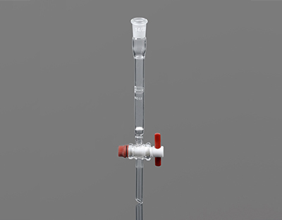 Glass chromatography column, PTFE stopcock, 20x400 mm, socket 29/32