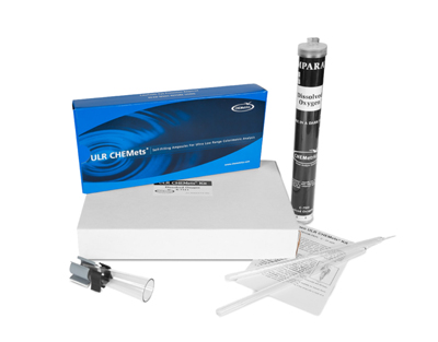 Oxygène (Dissout), 0-20 ppb.Type: ULR CHEMets. Kit. 30 det.