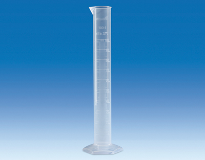 Probeta clase B, PP, 1000 mL
