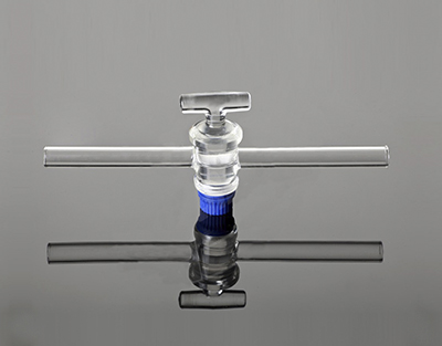 Robinet DROIT clé verre 12,5 voie 2,5mm tige 8mm
