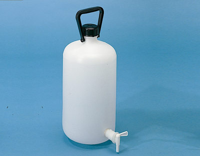 BIDON HDPE REDONDO C/GRIFO, 5L, ENDO
