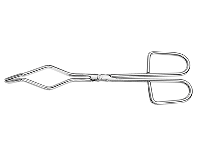 Crucible tong, scissors 200 mm
