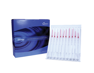Chloride, 10000-100000 ppm. Type: Titrets. Kit. 30 det.