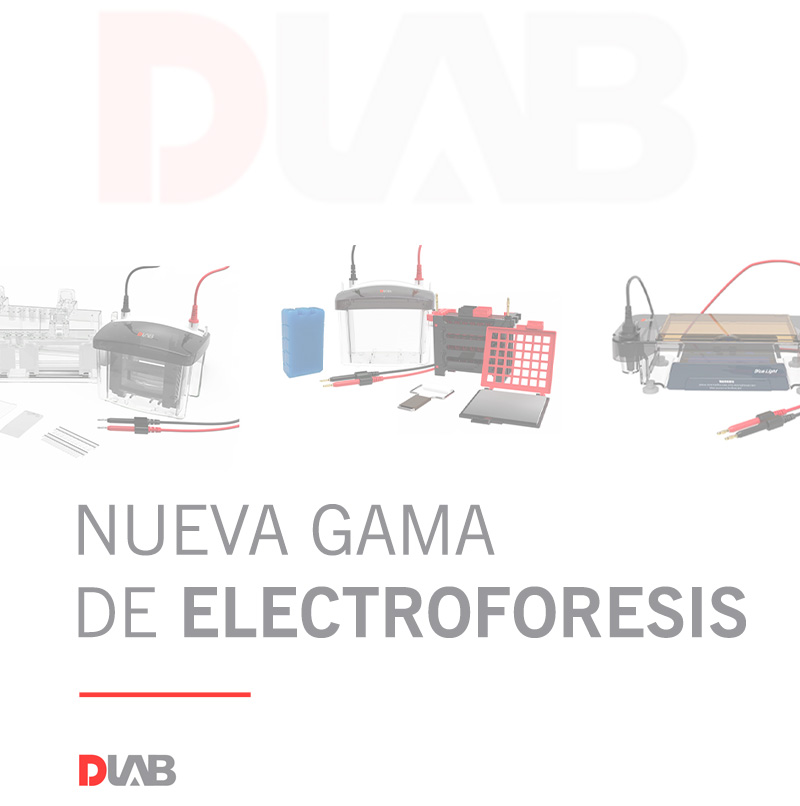 Nueva gama de cubetas de electroforesis DLAB