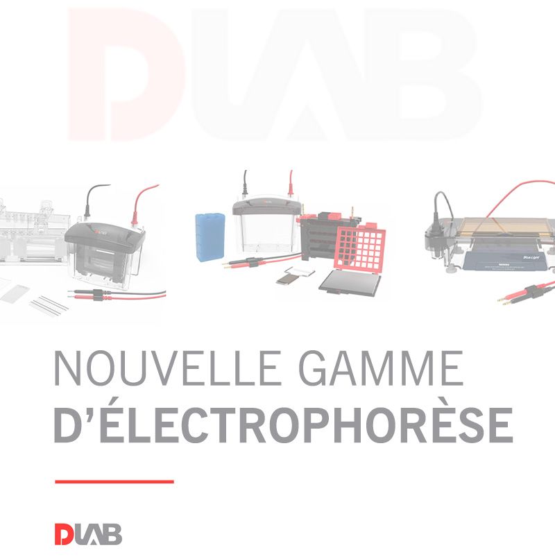 Nouvelle gamme de cuves d’électrophorèse DLAB