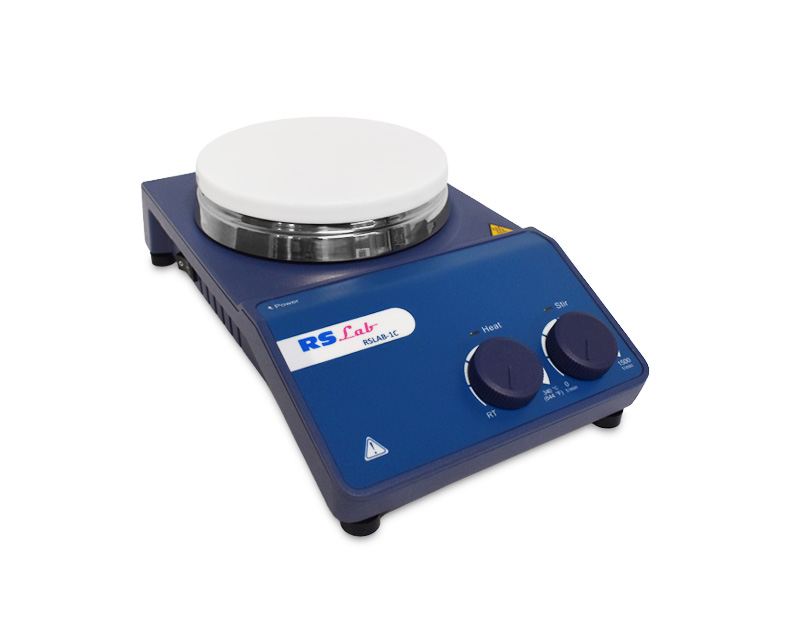 Analogical stirrer w/heating RSLAB-1C, porcelain