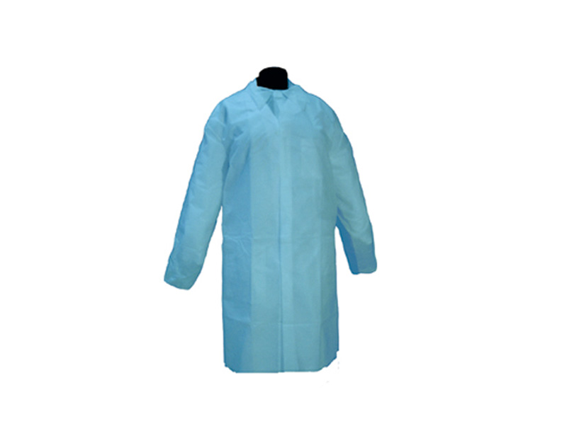 Blouse jetable, taille XL, bleu, 1 pc
