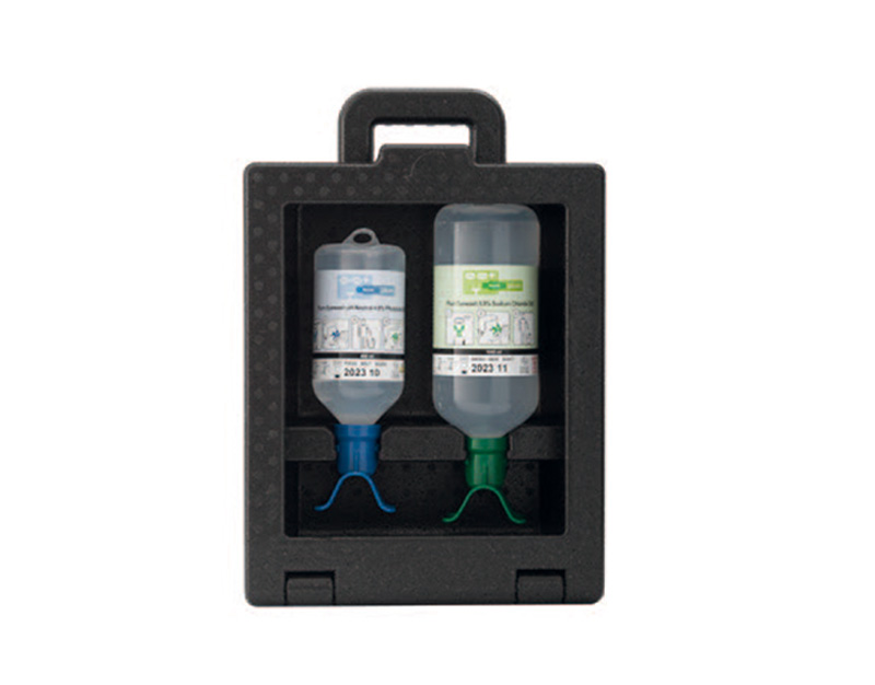 Combined wall stantion Duo, dust-proof  iBOX