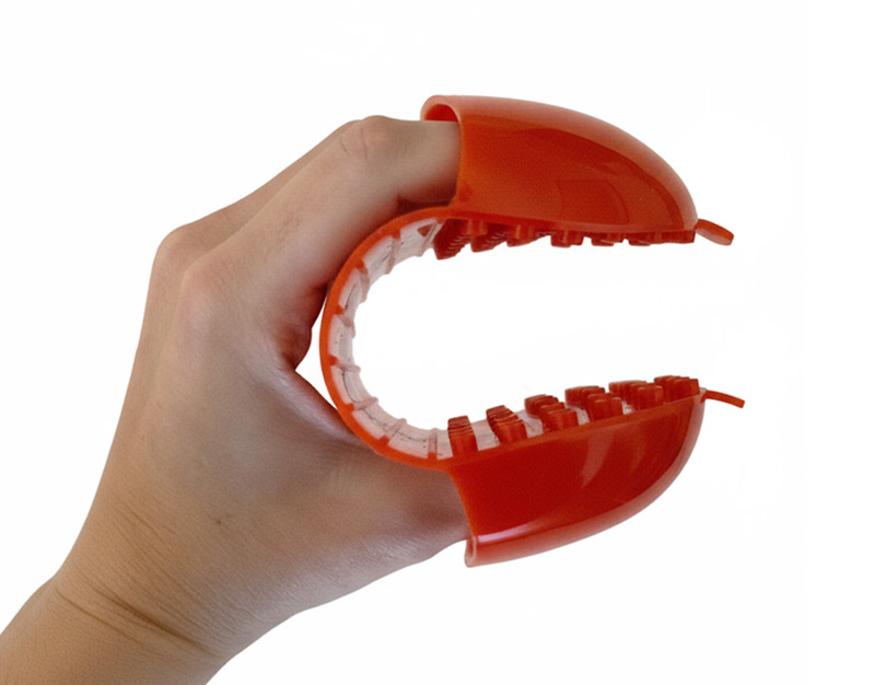 Silicone semi-glove, 250ºC