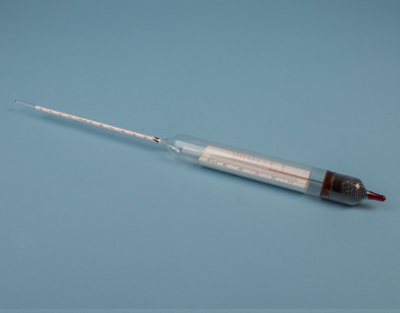 Brix (ºBx) glass hydrometers 0,0-10 ºBx
