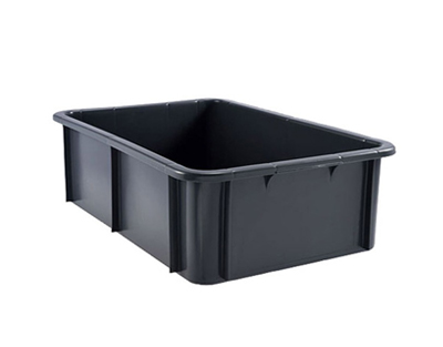 Tray rectangular 25 l grey