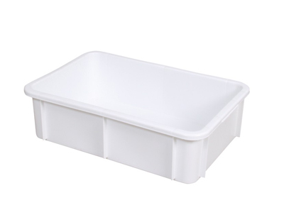 Tray rectangular 25 l white
