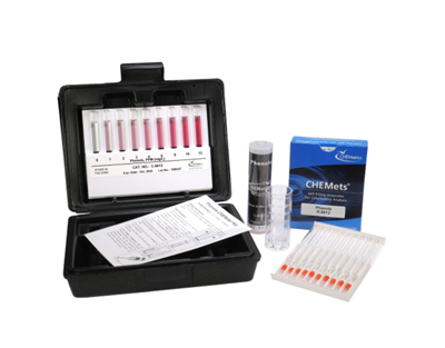 Phenols, 0-1 / 0-12 ppm.Type: CHEMets. Kit. 30 det.