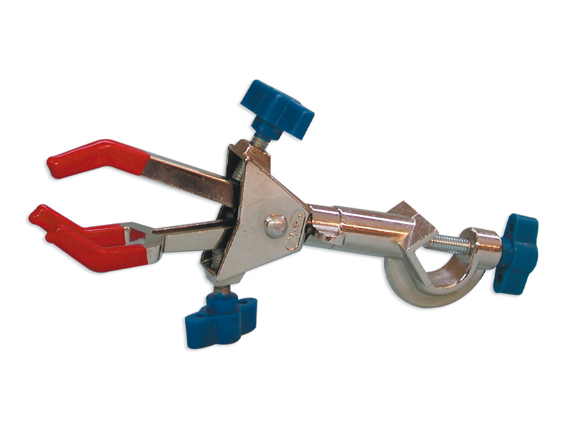 Pince 3 doigts avec noix, double ajustement, 0-90 mm