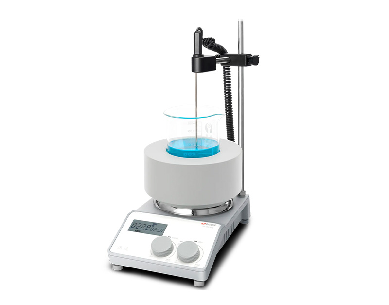 Agitador digital con manta calefactora vasos 500 mL
