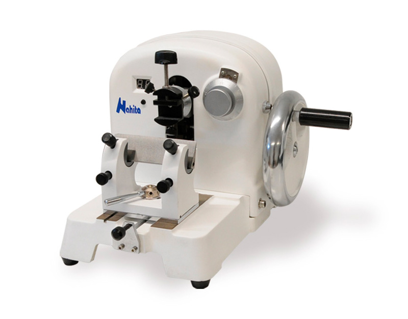 Microtomo rotación manual, básico