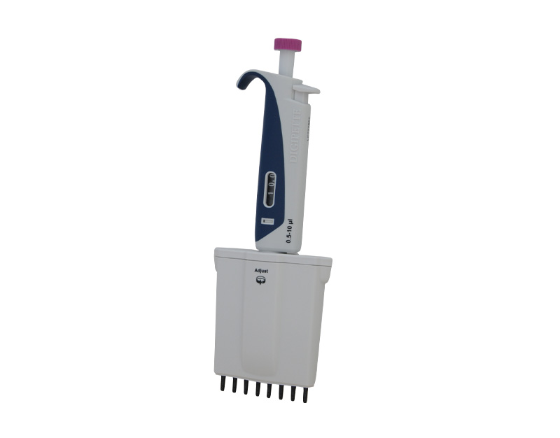 Micropipette multicanaux autoclavable, 8 canaux, 0.5-10 µL