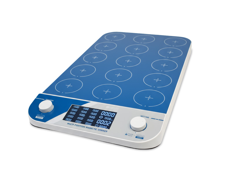 Multi-position Magnetic Stirrer, 15 positions, model 610/15