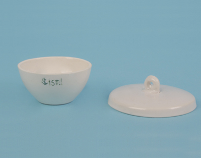 Low form crucible, 43x23 mm
