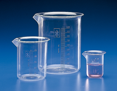 Bècher PMP grad. forme basse, 1000 ml