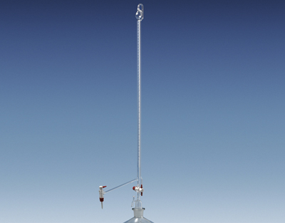 Burette Pellet, stopcocks PTFE/glass, 50 mL, 1/10