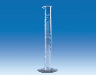 Probeta clase B, SAN, 100 mL