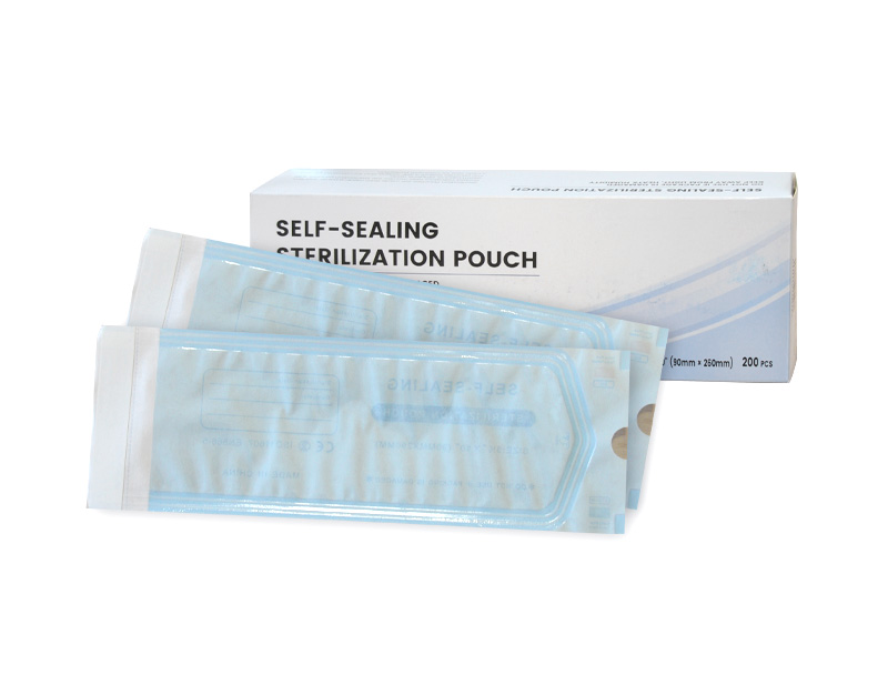 Sachets de stérilisation autoscellants, 90x260 mm, 200/boîte