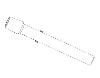 Vapor tube piece RS 100-PRO, esm. 29/32