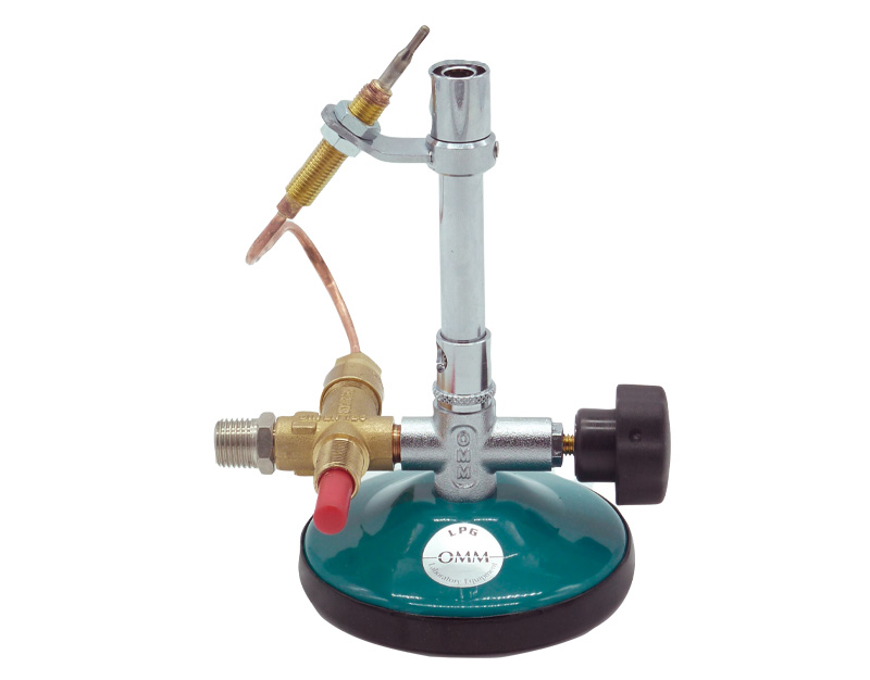 Safety Bunsen burner, GLP, CE, with 1/4