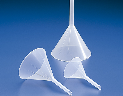 Analytical funnel PP, 120 mm