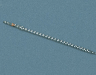 Pipette classe B; 0 en bas 1mL/0.05mL b.de sûreté