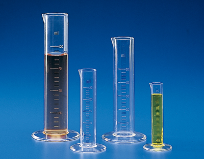 Graduated cylinders short shape PMP, 500 ml