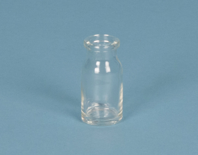 Injection vial tranparent, 8 mL