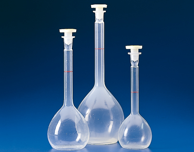 Volumetric flask PMP w/cap 19/26, 500 ml