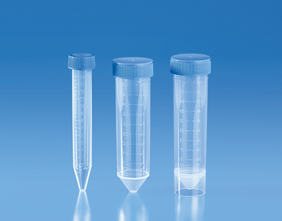 Sterile conical test tubes PP, 50 ml (100 pcs)