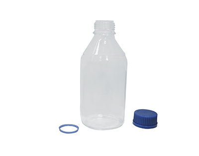 Flacon ISO Simax neutre 1000ml cap/bague livrées à part