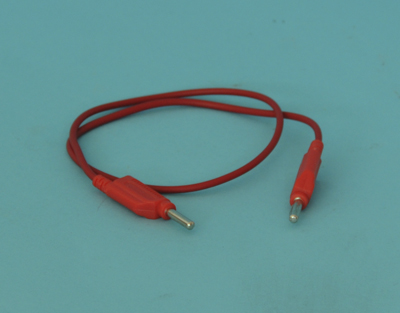 Câble avec banane 4 mm, rouge