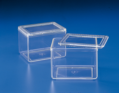 PMP staining jar, 2 lids