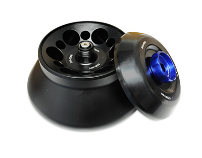 Rotor à angle fixe en aluminium pour 6 tubes de 15 ml / 50 ml