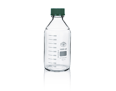 FRASCO ISO TAPON+ANILLO VERDE 1000ML, SIMAX