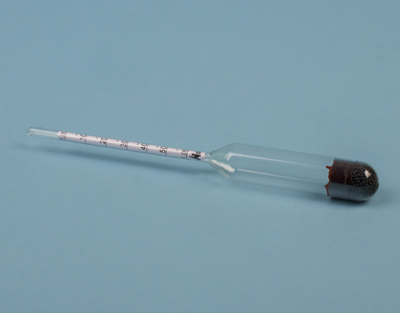 Urine hydrometer 1.000-1.060, 145mm, with batch certificate