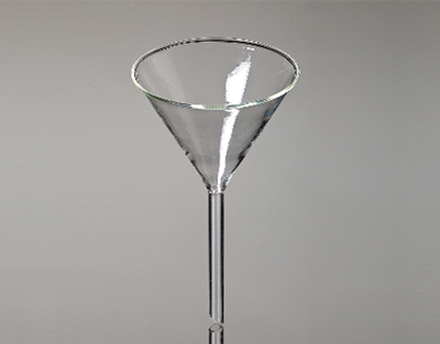 Embudo borosilicato Glassco 60º, 150 mm