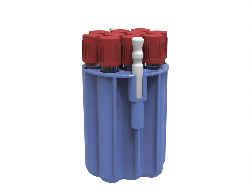Tube holder for 40 tubes of 5mL for hanging cup GNP020